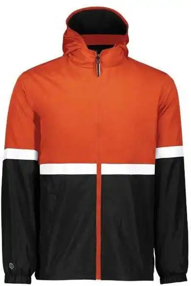 Holloway 229587 Turnabout Reversible Hooded Jacket - Orange Black
