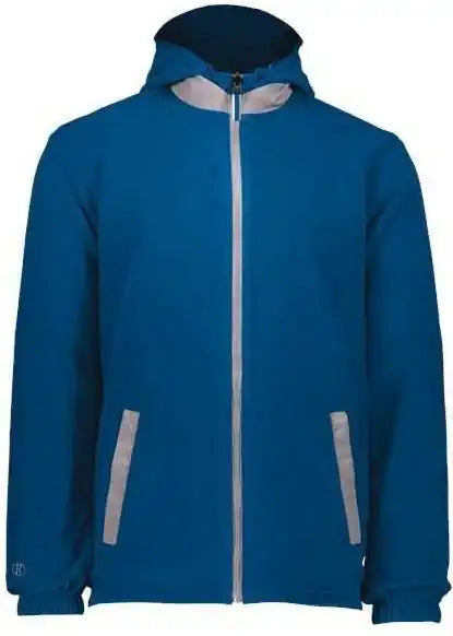 Holloway 229587 Turnabout Reversible Hooded Jacket - Royal Carbon