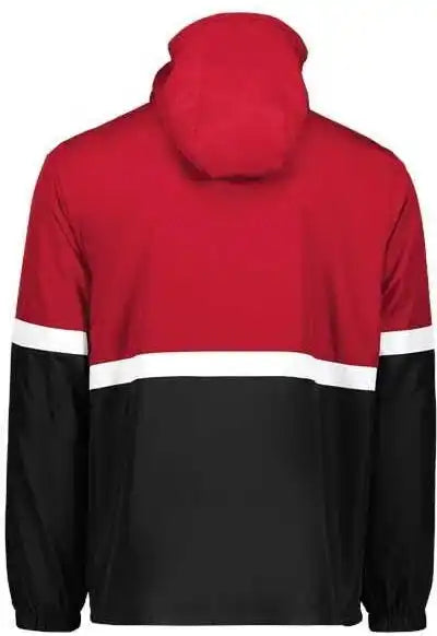 Holloway 229587 Turnabout Reversible Hooded Jacket - Scarlet Black