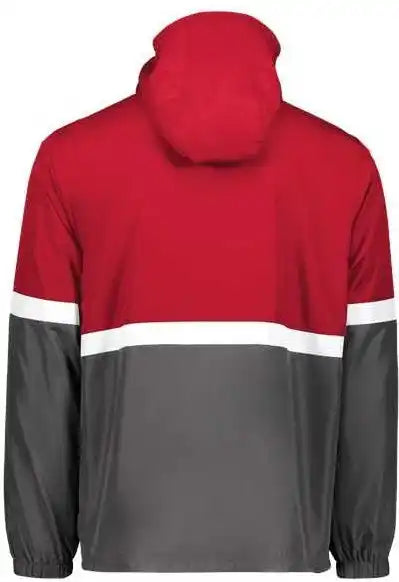 Holloway 229587 Turnabout Reversible Hooded Jacket - Scarlet Carbon