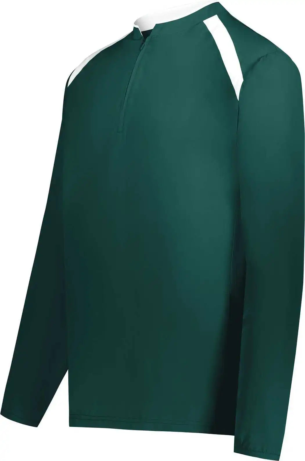 Holloway 229595 Clubhouse Pullover - Dark Green White