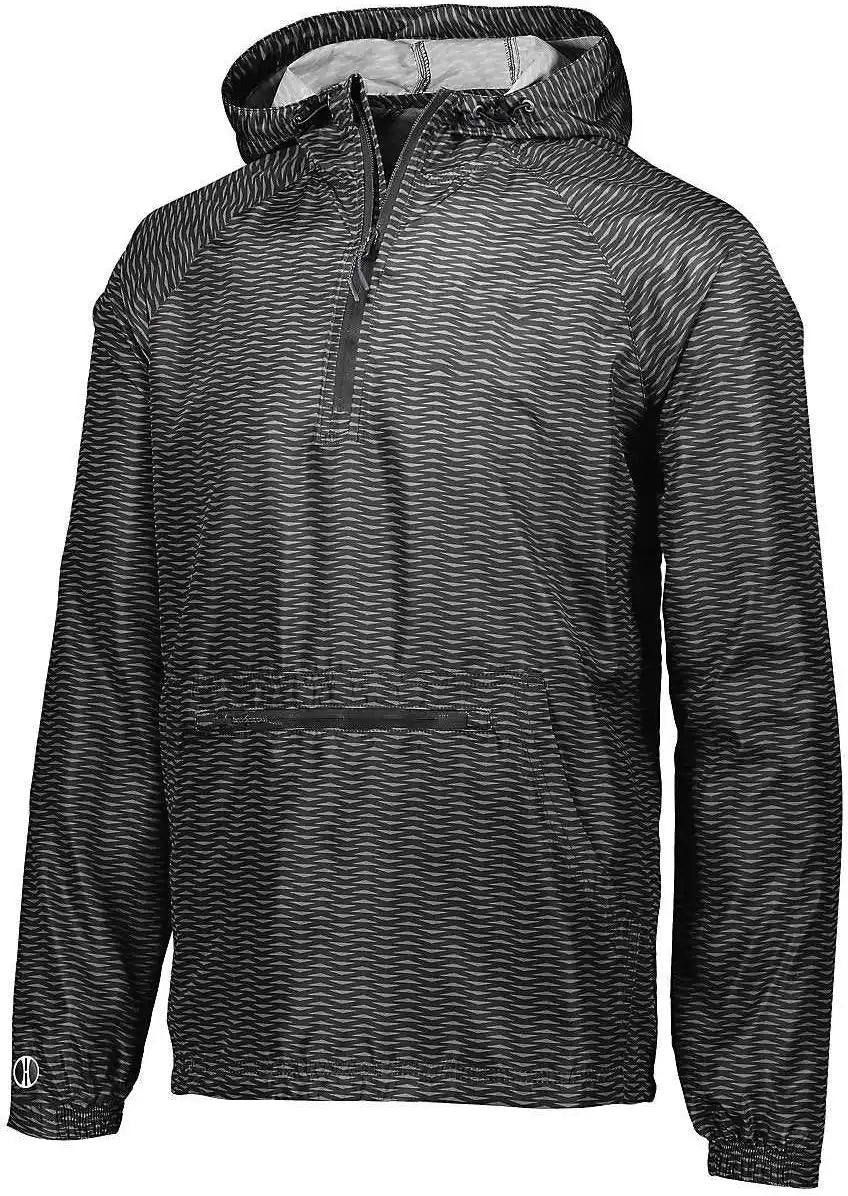 Holloway 229654 Youth Range Packable Pullover - Black