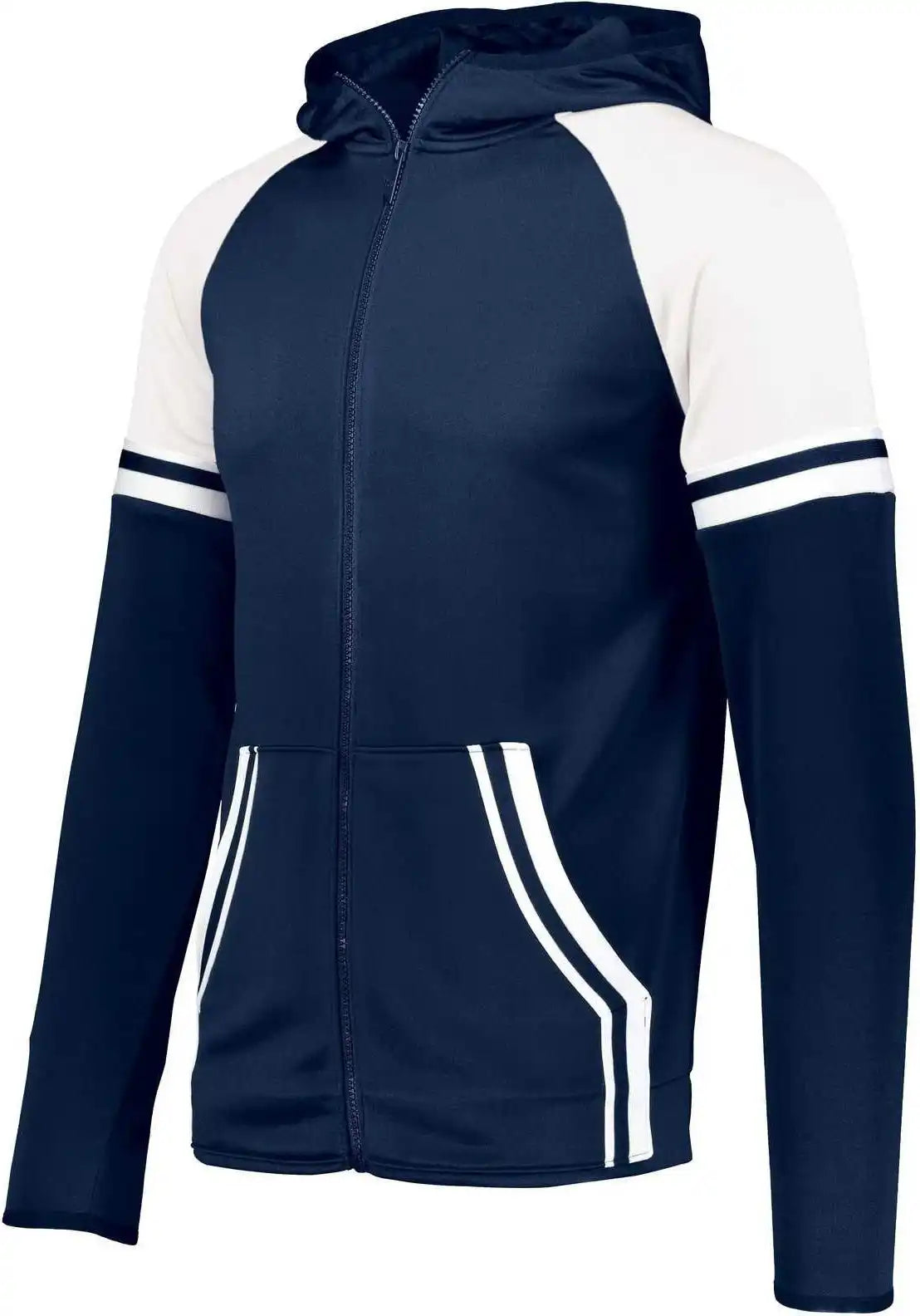 Holloway 229661 Youth Retro Grade Jacket - Navy White