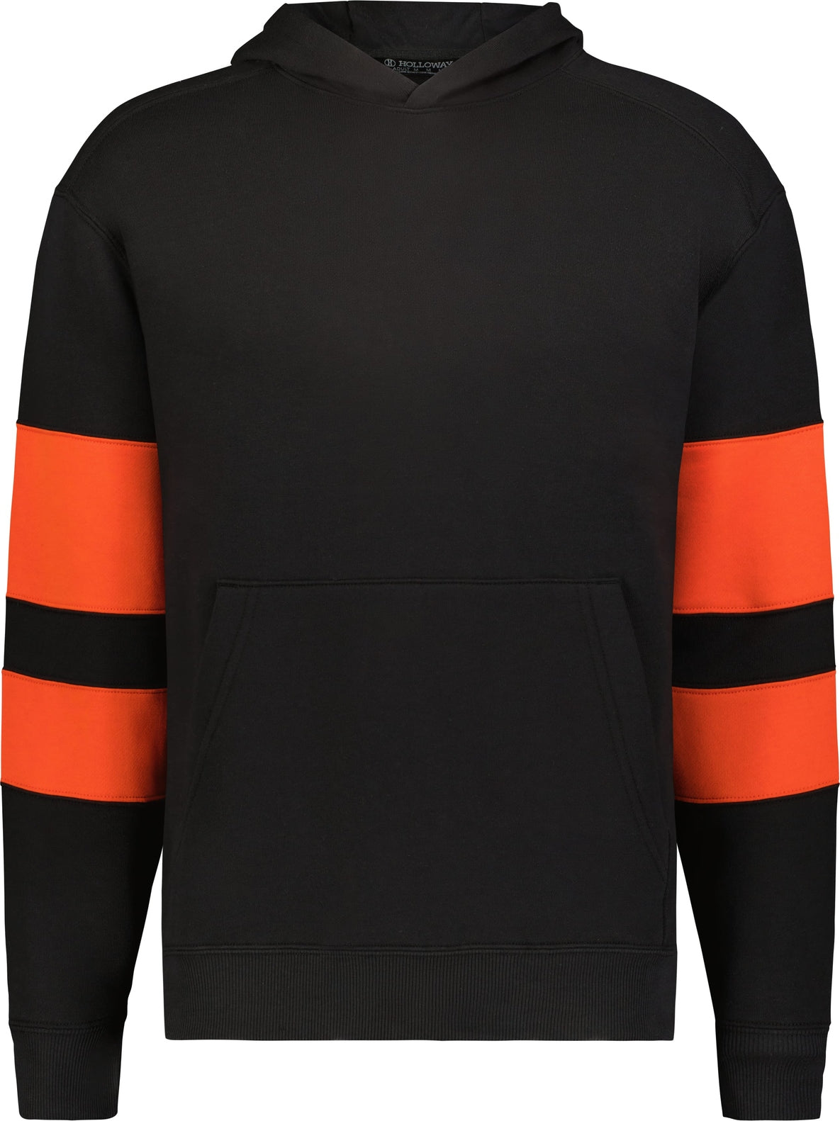 Holloway 229676 Youth Jackson Way Hoodie - Black Orange