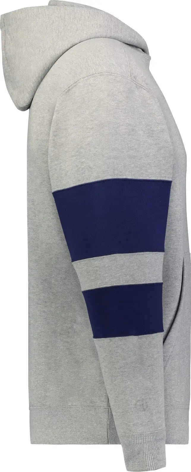 Holloway 229676 Youth Jackson Way Hoodie - Charcoal Heather Navy