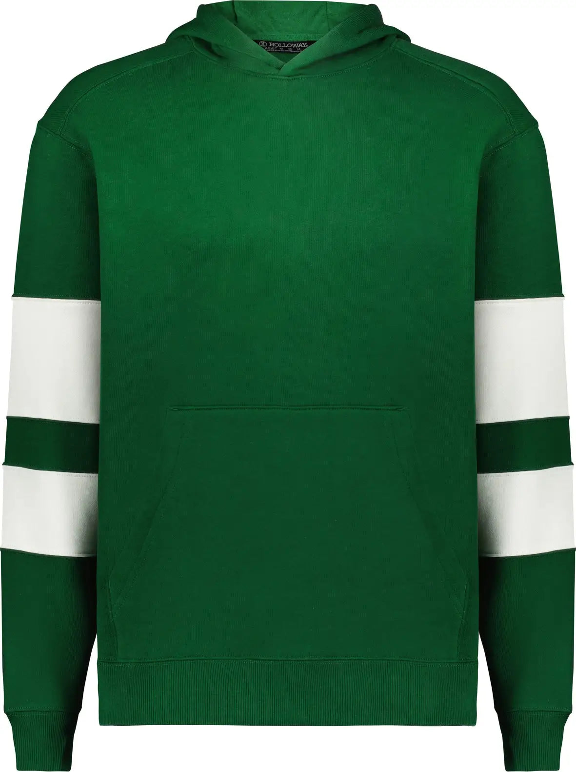 Holloway 229676 Youth Jackson Way Hoodie - Dark Green White
