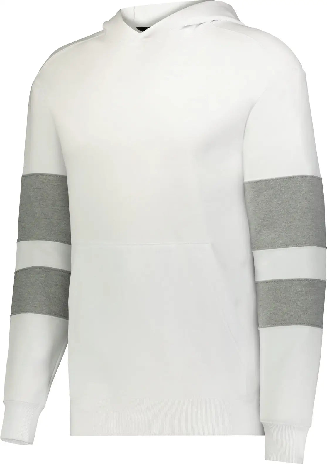 Holloway 229676 Youth Jackson Way Hoodie - White Charcoal Heather - Dark Gray / s