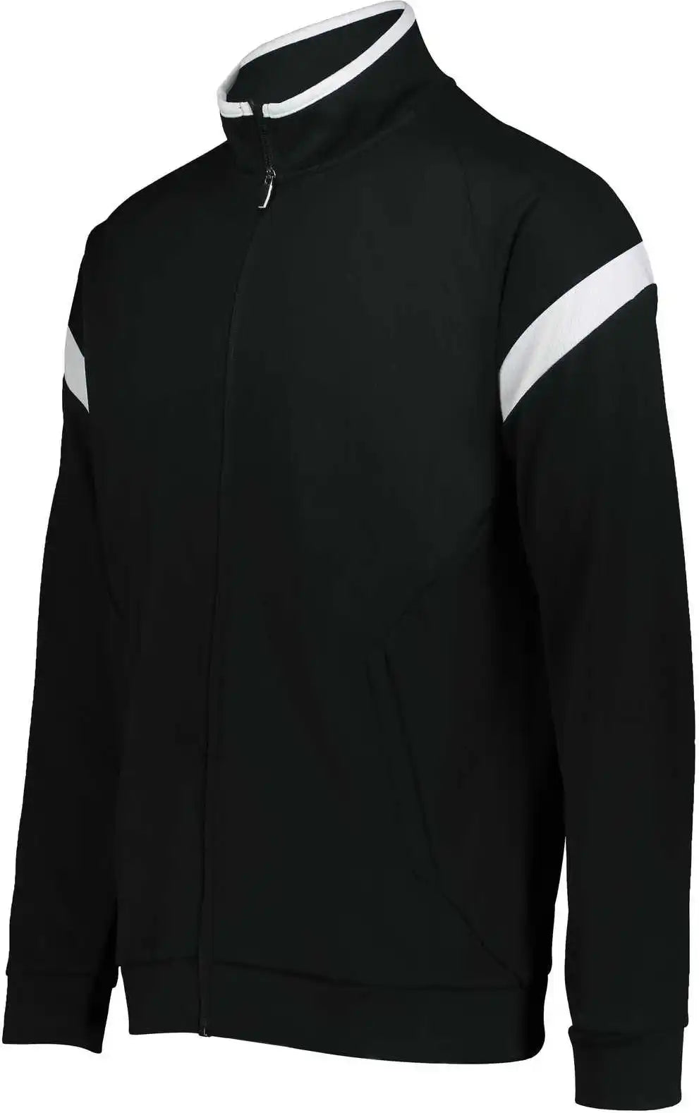 Holloway 229679 Youth Limitless Jacket - Black White