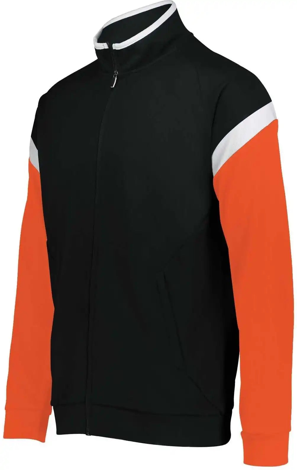 Holloway 229679 Youth Limitless Jacket - Black White Orange