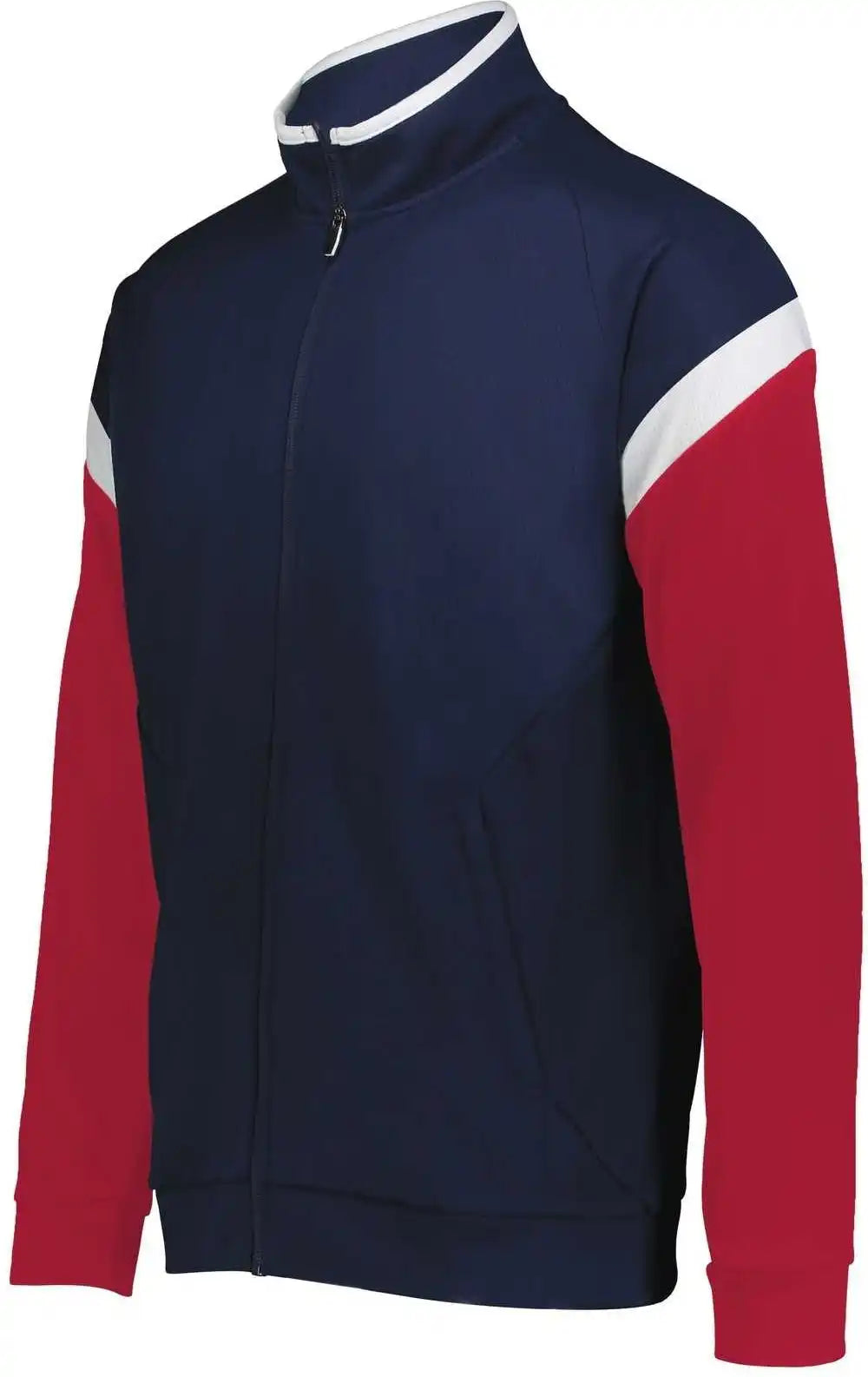 Holloway 229679 Youth Limitless Jacket - Navy White Scarlet
