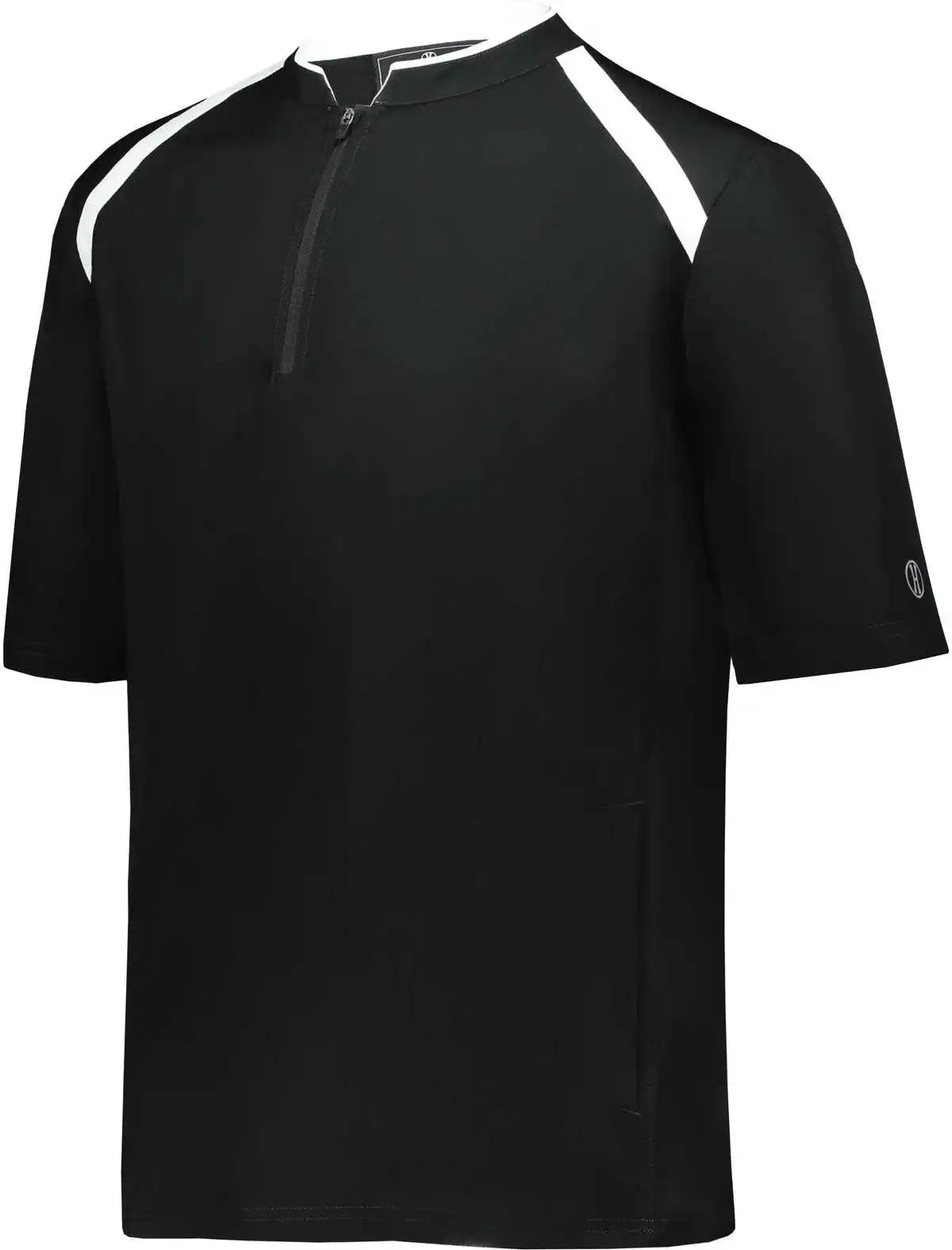 Holloway 229681 Youth Clubhouse Pullover - Black White