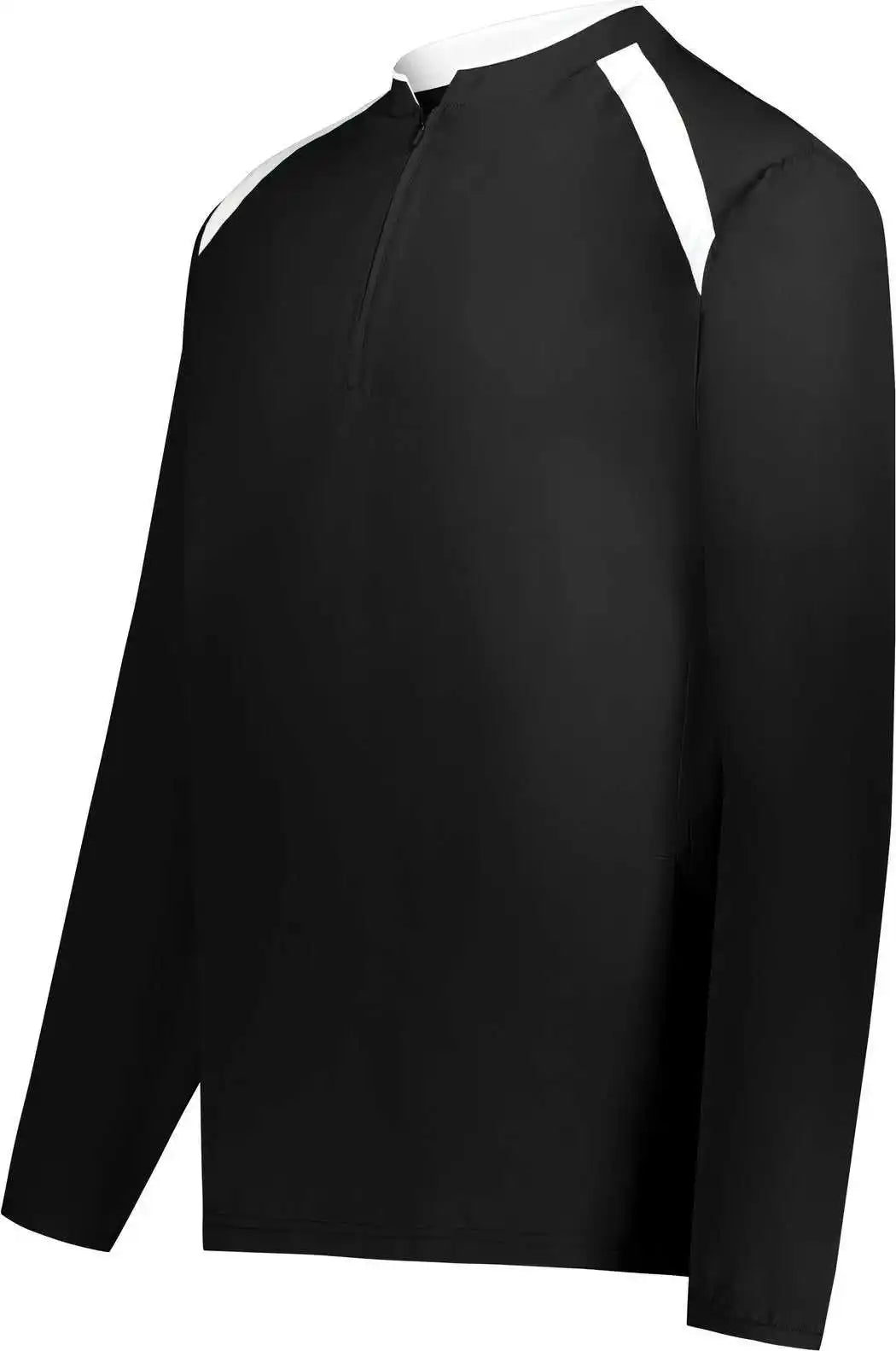 Holloway 229695 Youth Clubhouse Pullover - Black White