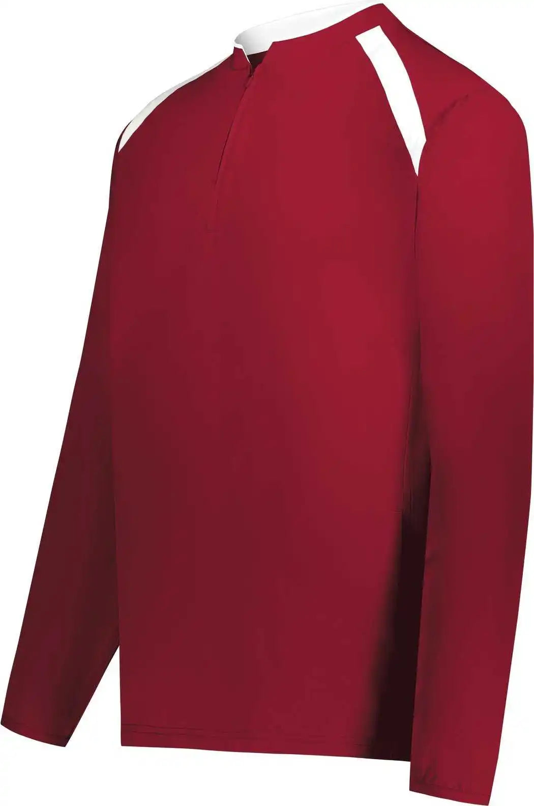 Holloway 229695 Youth Clubhouse Pullover Scarlet White
