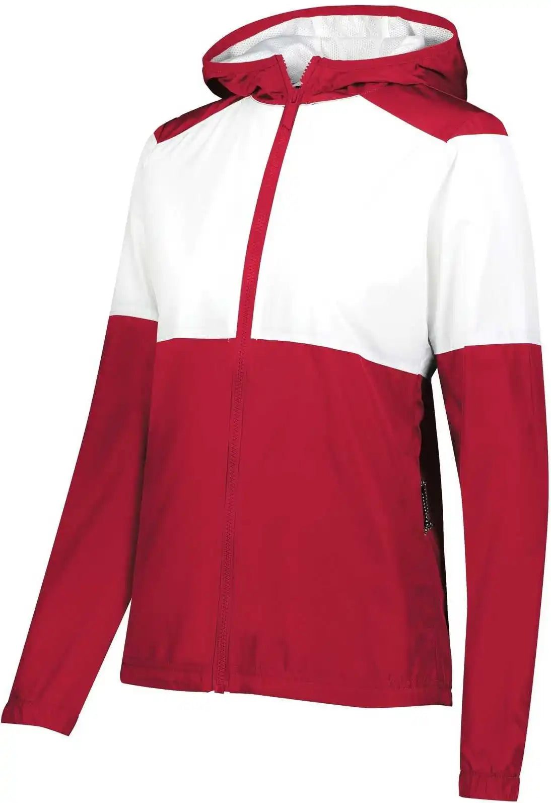 Holloway 229728 Ladies Seriesx Jacket Scarlet White