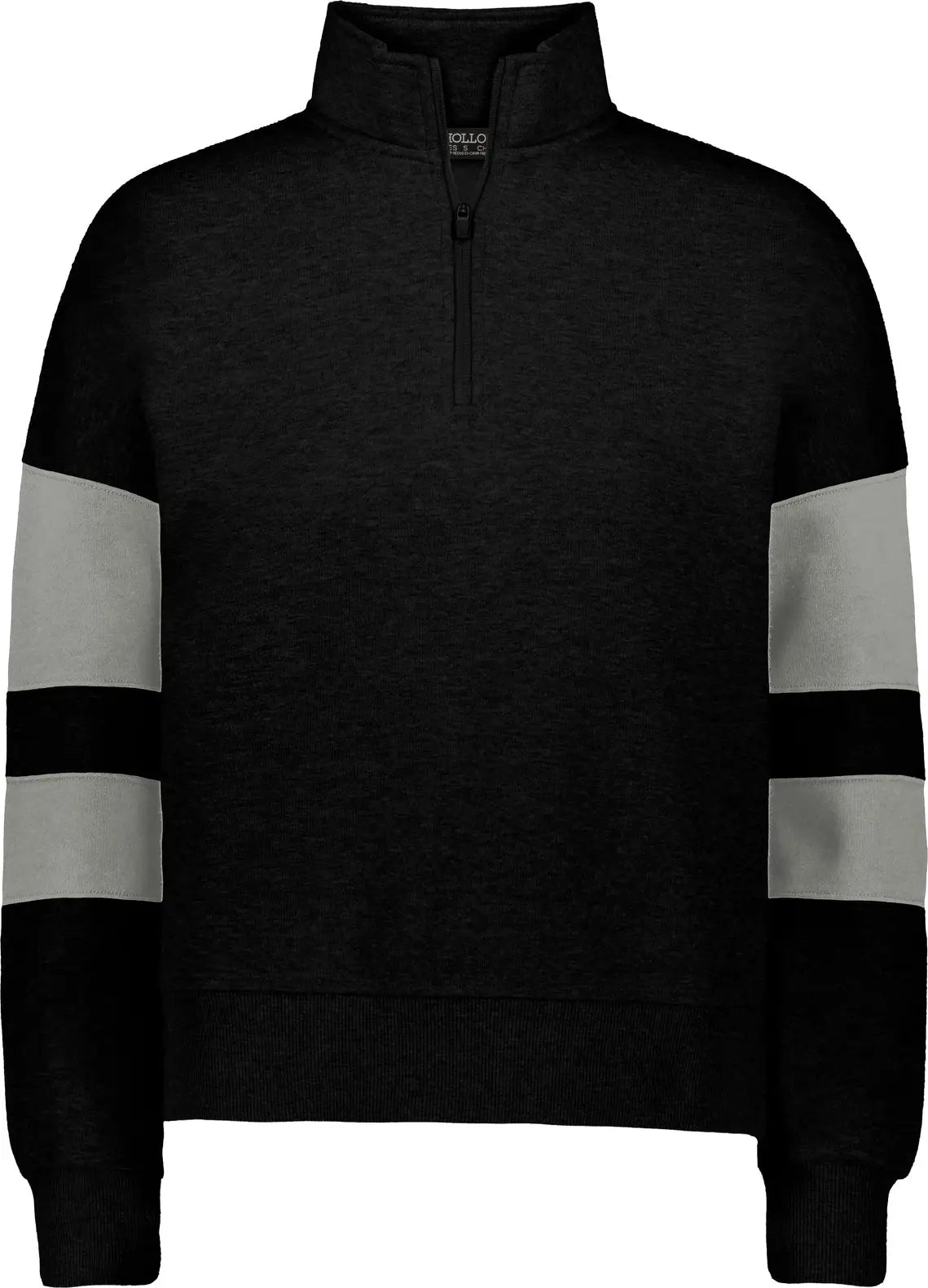 Holloway 229758 Jackson Way Ladies 1/4-zip Pullover - Black Charcoal Heather
