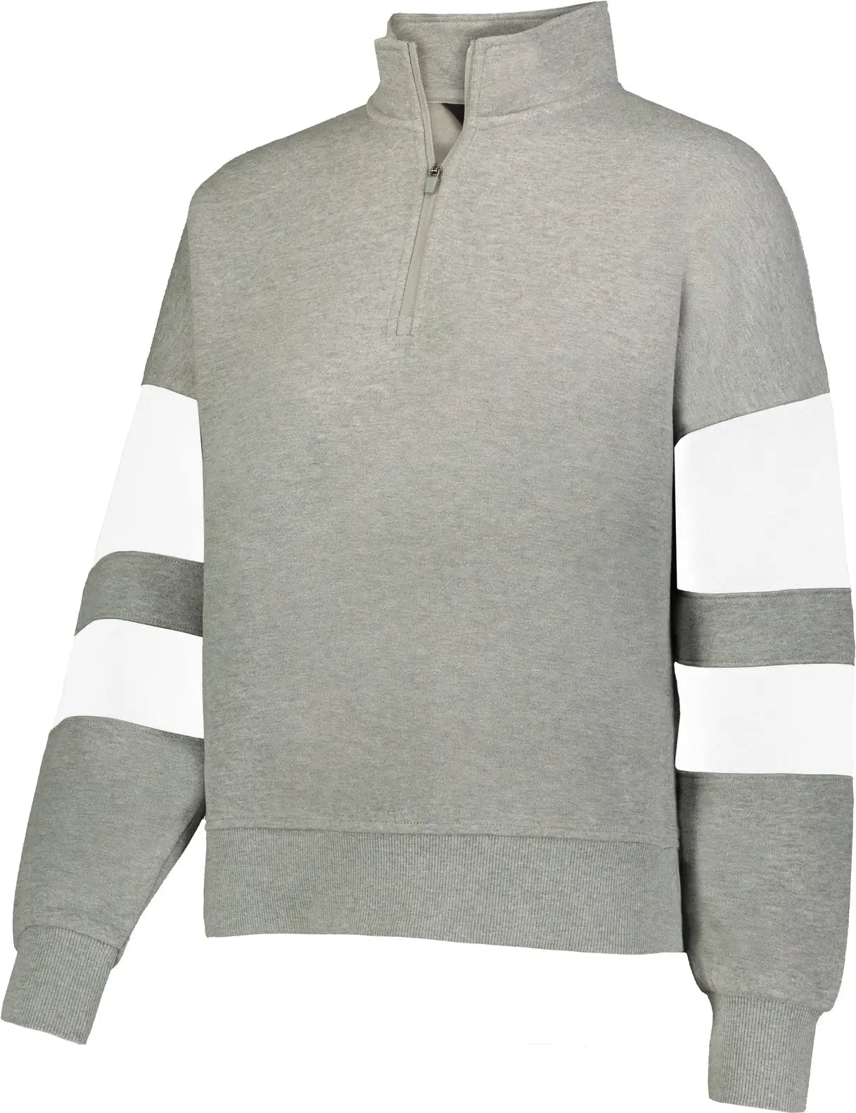 Holloway 229758 Jackson Way Ladies 1/4-zip Pullover - Charal Heather White - Xs