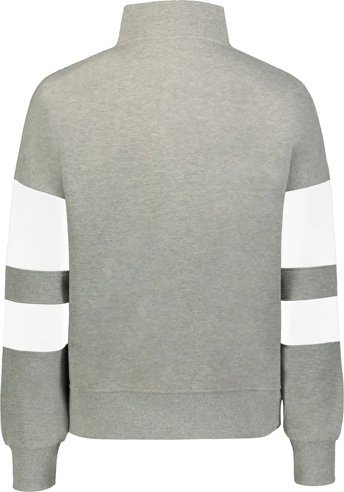 Holloway 229758 Jackson Way Ladies 1/4-zip Pullover - Charcoal Heather White