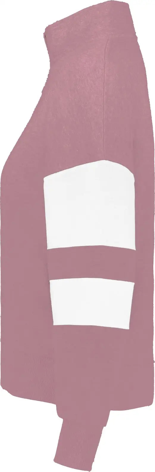 Holloway 229758 Jackson Way Ladies 1/4-zip Pullover - Rosewood White