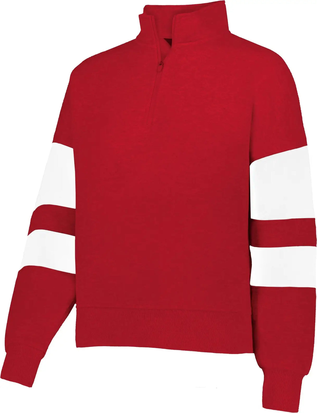 Holloway 229758 Jackson Way Ladies 1/4-zip Pullover - Scarlet White - Xs