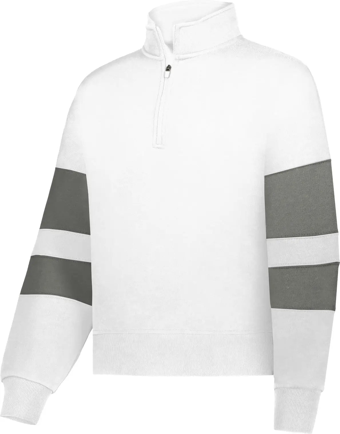 Holloway 229758 Jackson Way Ladies 1/4-zip Pullover - White Charcoal Heather - Charal / Xs