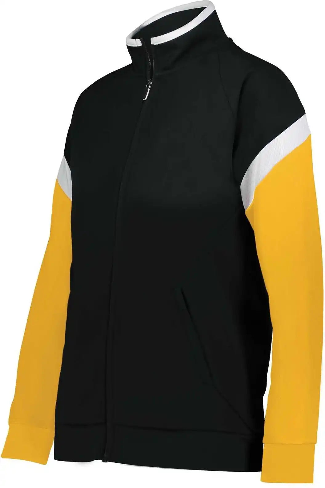 Holloway 229779 Ladies Limitless Jacket - Black White Gold