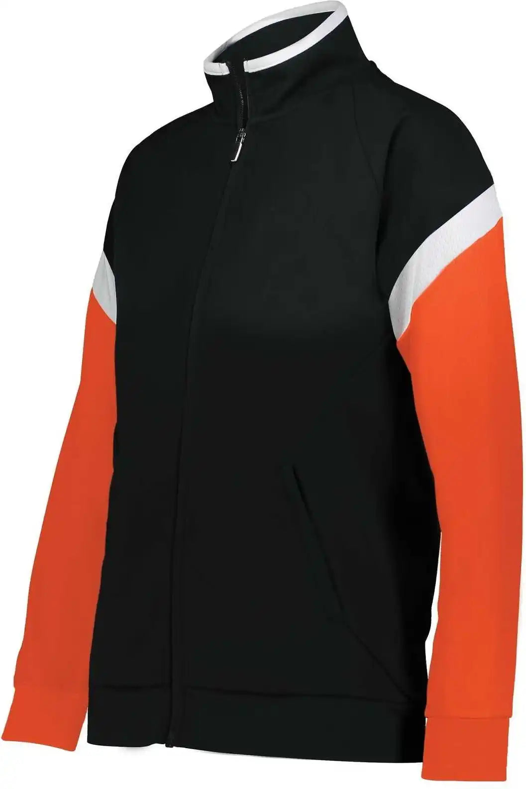 Holloway 229779 Ladies Limitless Jacket Black White Orange