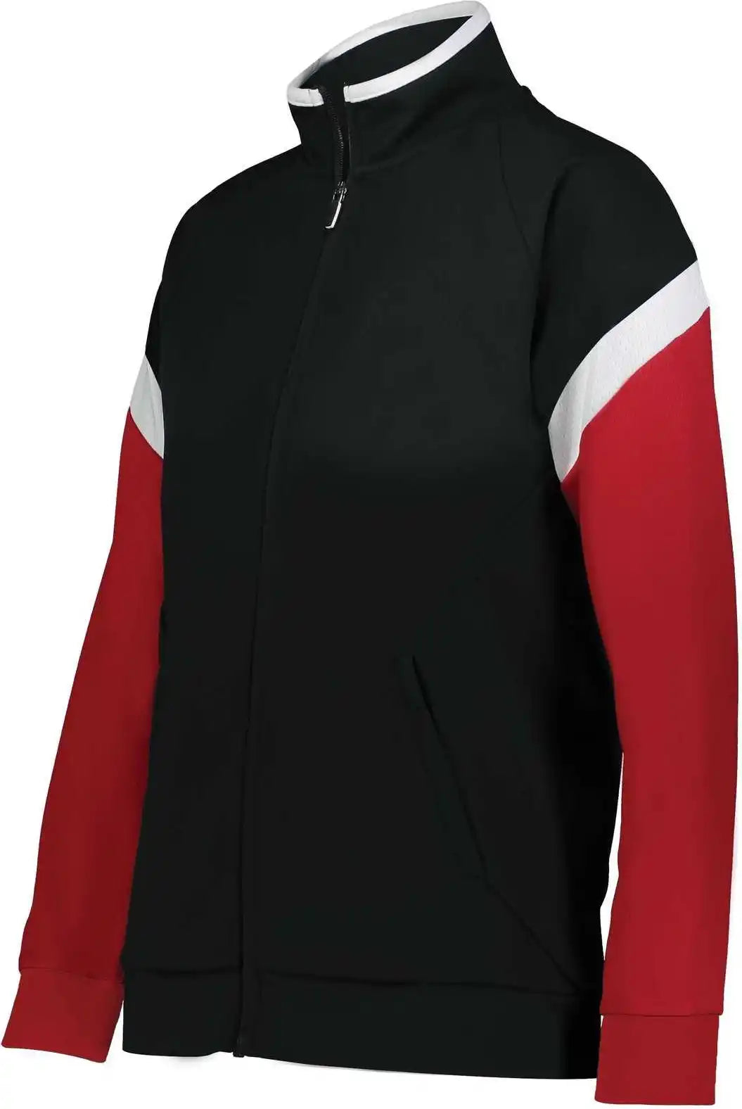 Holloway 229779 Ladies Limitless Jacket - Black White Scarlet