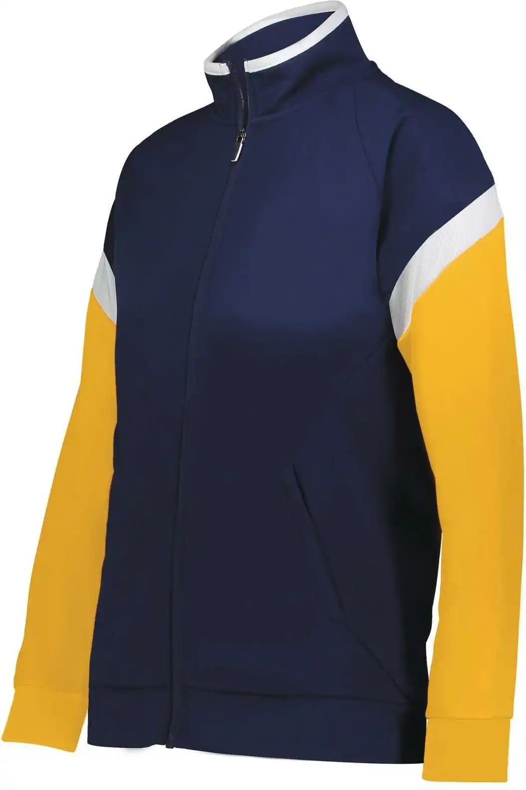 Holloway 229779 Ladies Limitless Jacket - Navy White Gold
