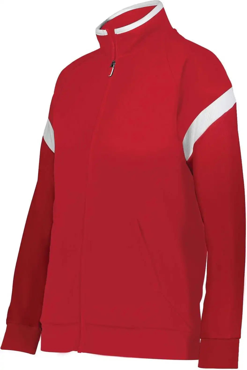 Holloway 229779 Ladies Limitless Jacket Scarlet White