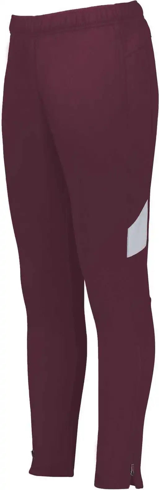 Holloway 229780 Ladies Limitless Pant - Maroon White