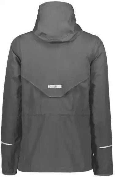Holloway 229782 Women’s Packable Hooded Jacket Carbon