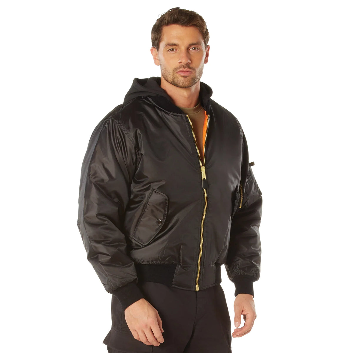 Hooded Ma-1 Flight Jacket