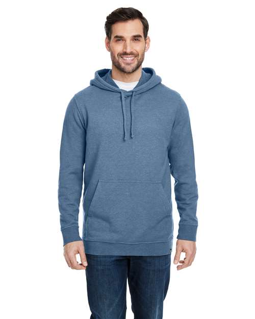 Horizon Blue Unisex Hemp Hero Hooded Sweatshirt - EC950 plain