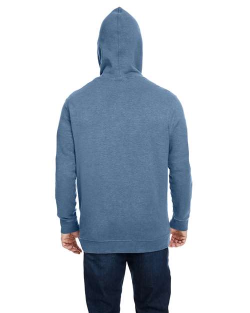 Horizon Blue Unisex Hemp Hero Hooded Sweatshirt - EC950 plain