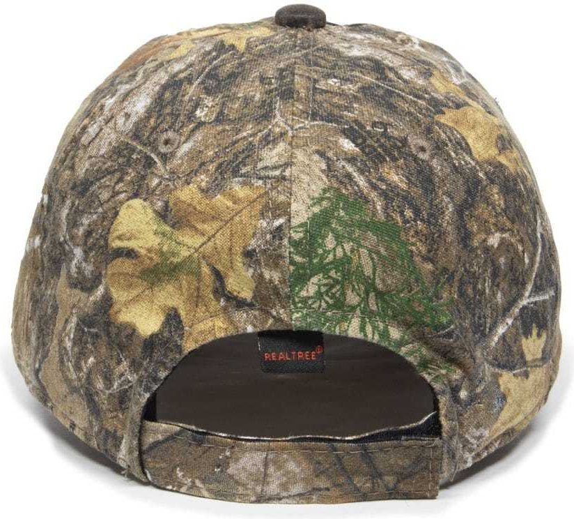 Oc Sports Hpc-305 Adjustable Cap - Brown Realtree Edge - 6 7/8’’ - 7 1/2’’