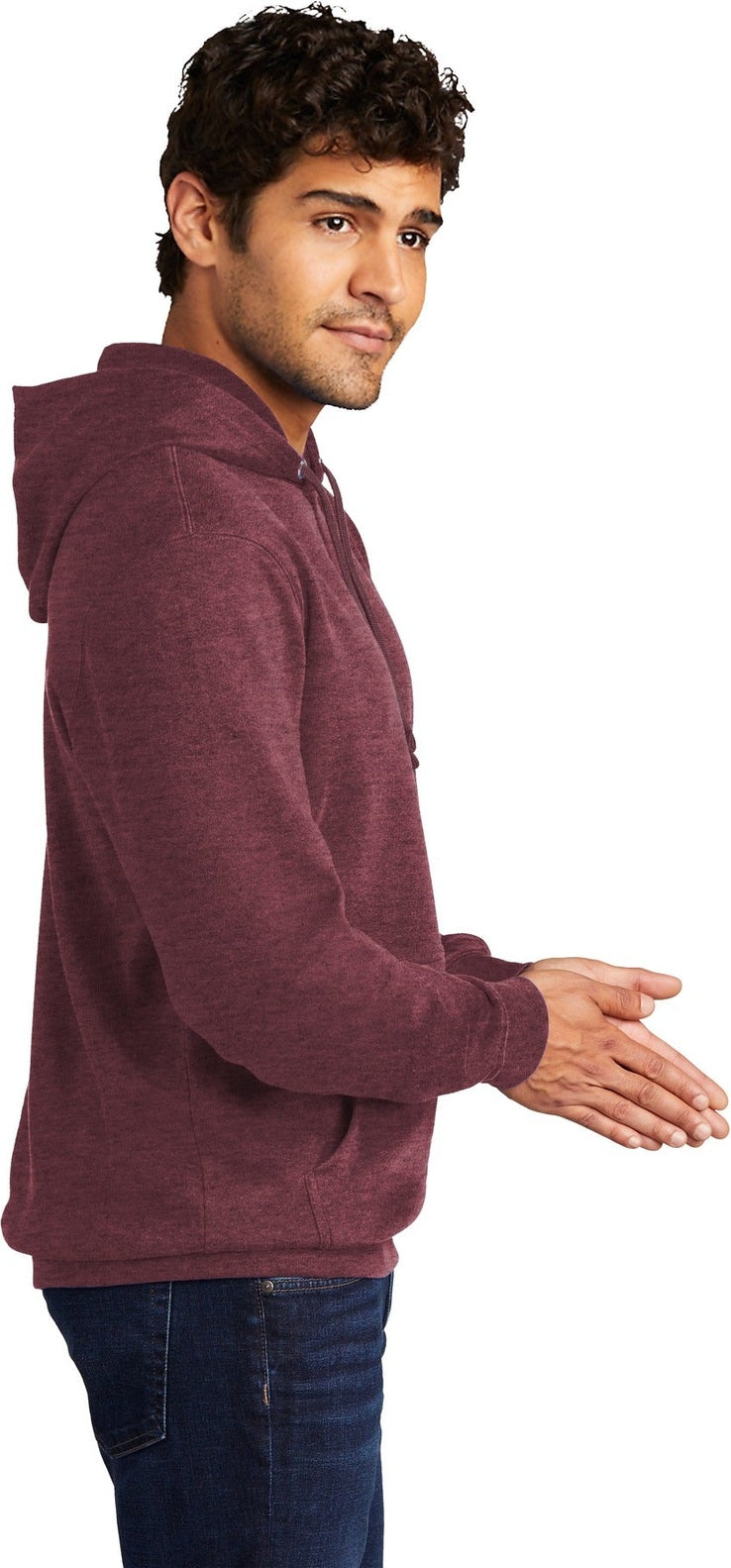 Ht Cardinal District V.I.T. Fleece Hoodie DT6100