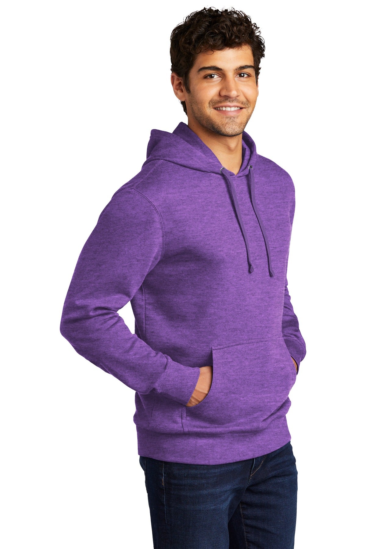 Ht Purple District V.I.T. Fleece Hoodie DT6100