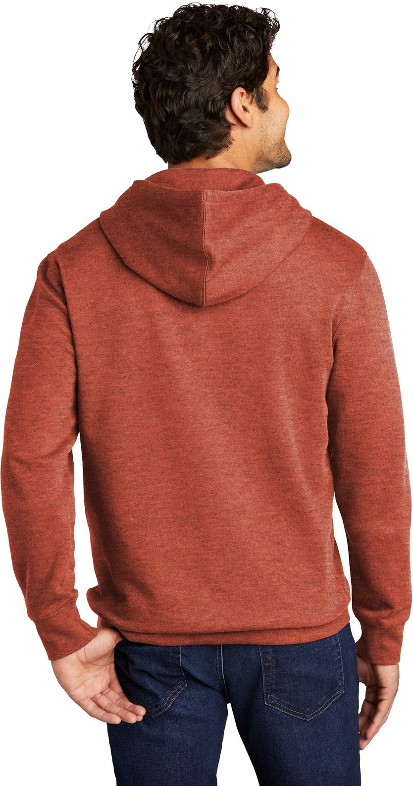 Ht Russet District V.I.T. Fleece Hoodie DT6100