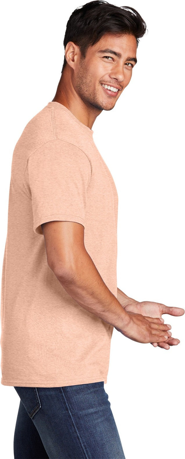 HtdDstyPch Port & Co Core Cotton Tee. PC54