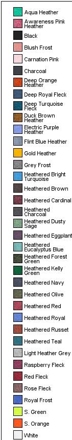 HtdKelGn District Perfect Blend CVC Tee. DM108