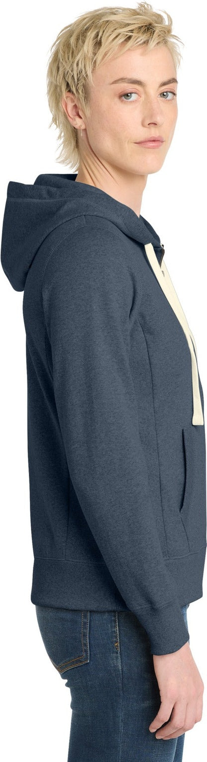 HtdNavy District Women's Re-Fleece Full-Zip Hoodie DT8103