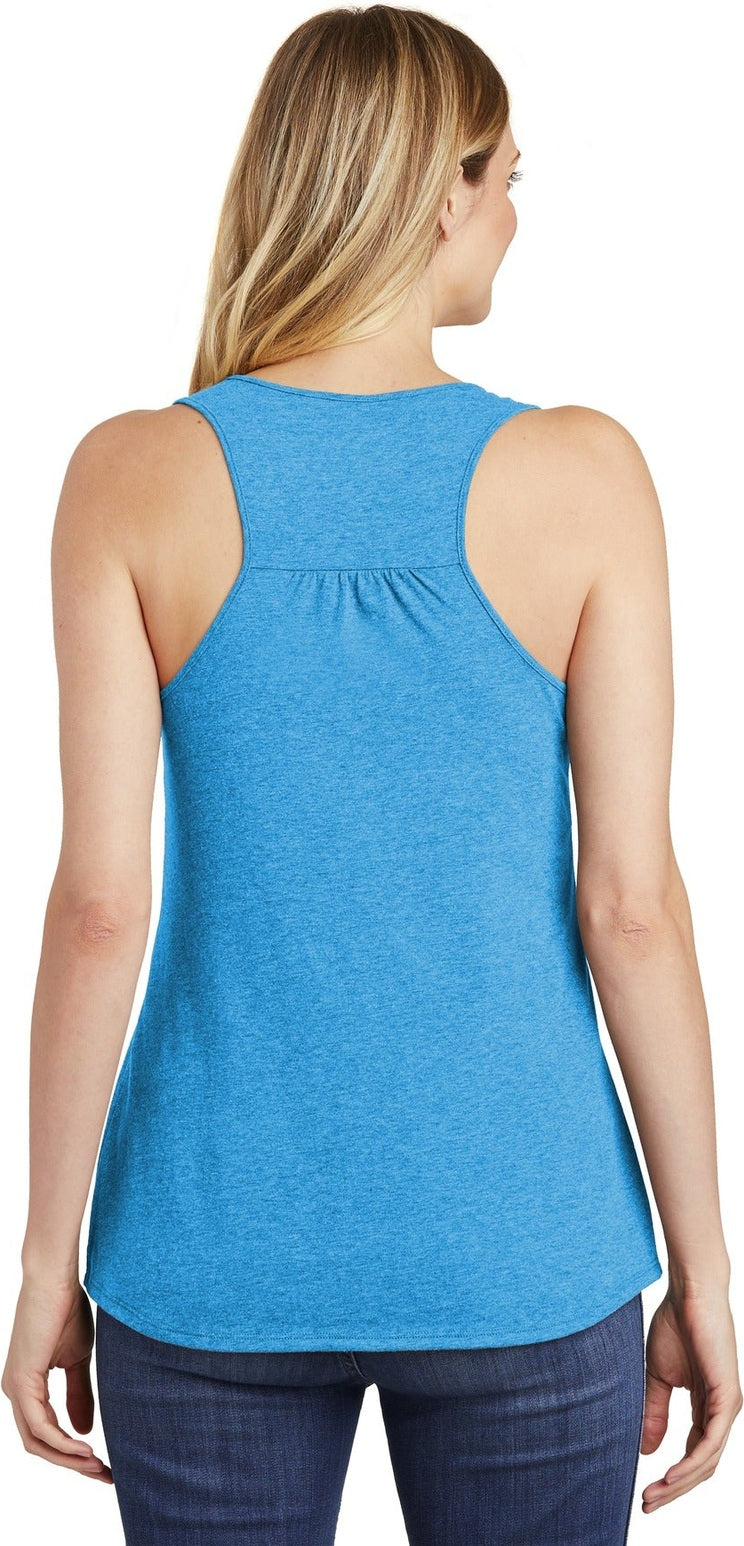 Hthrd Brt Turq District Women's V.I.T. Racerback Tank DT6302