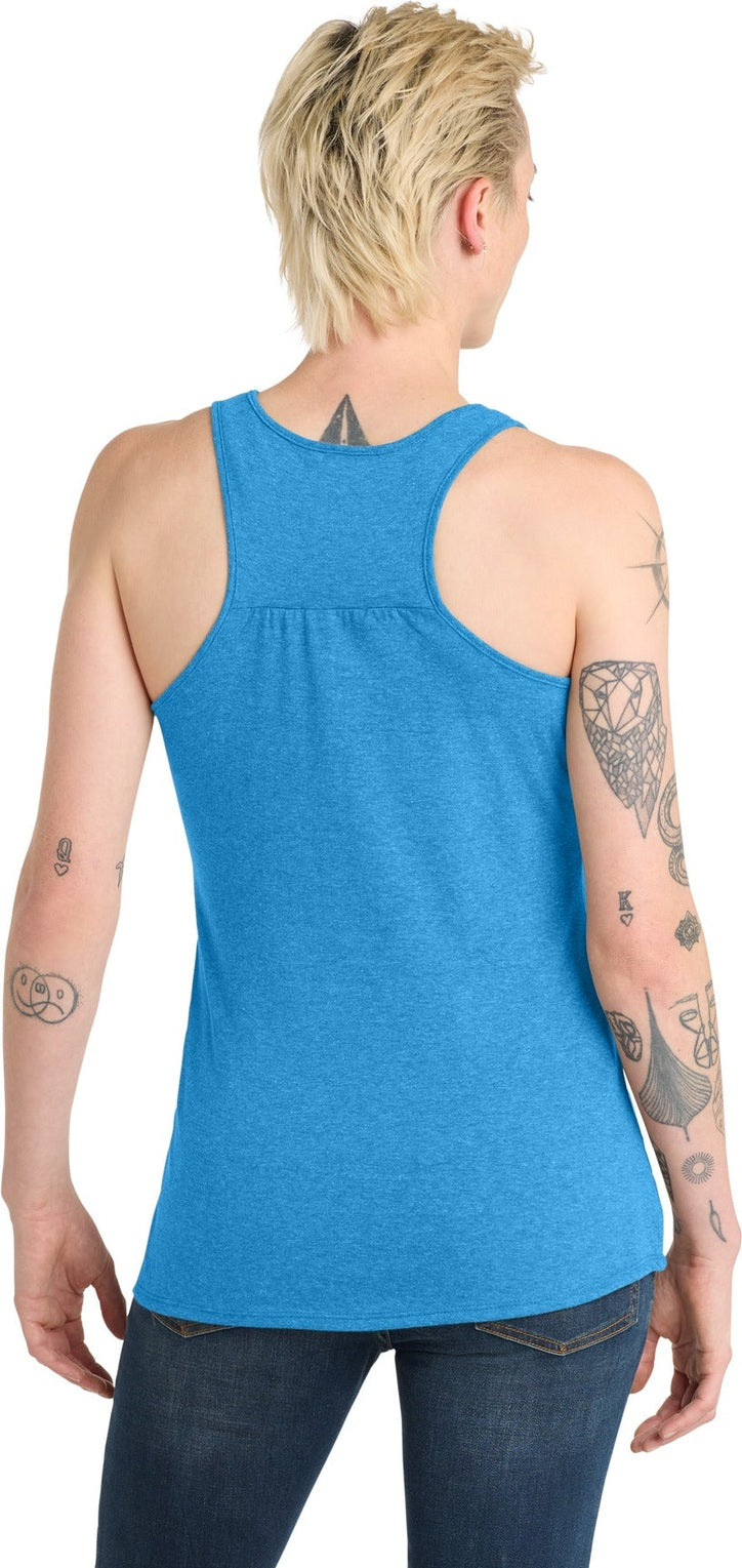 Hthrd Brt Turq District Women's V.I.T. Racerback Tank DT6302