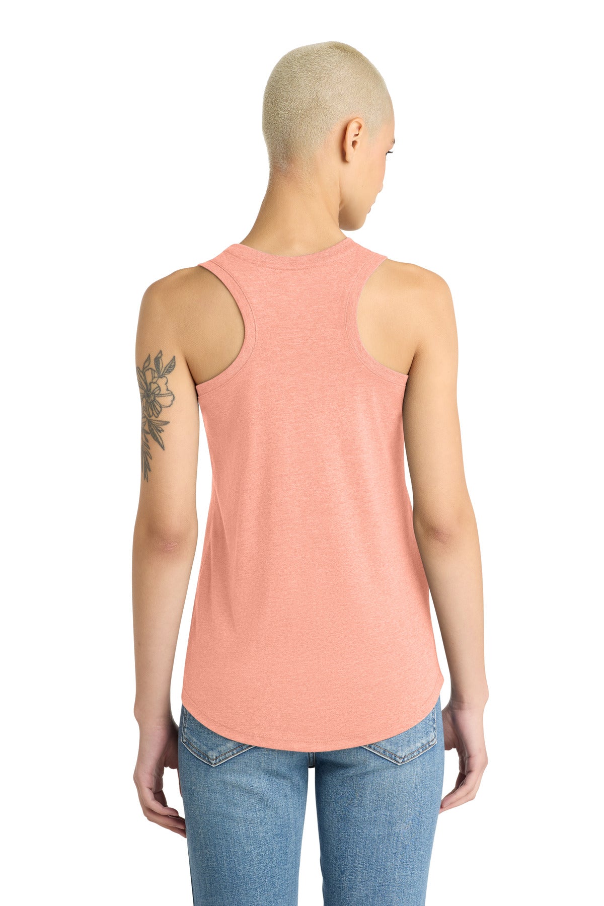 Hthrd Dsty Pch District Women's Perfect Tri Racerback Tank. DM138L