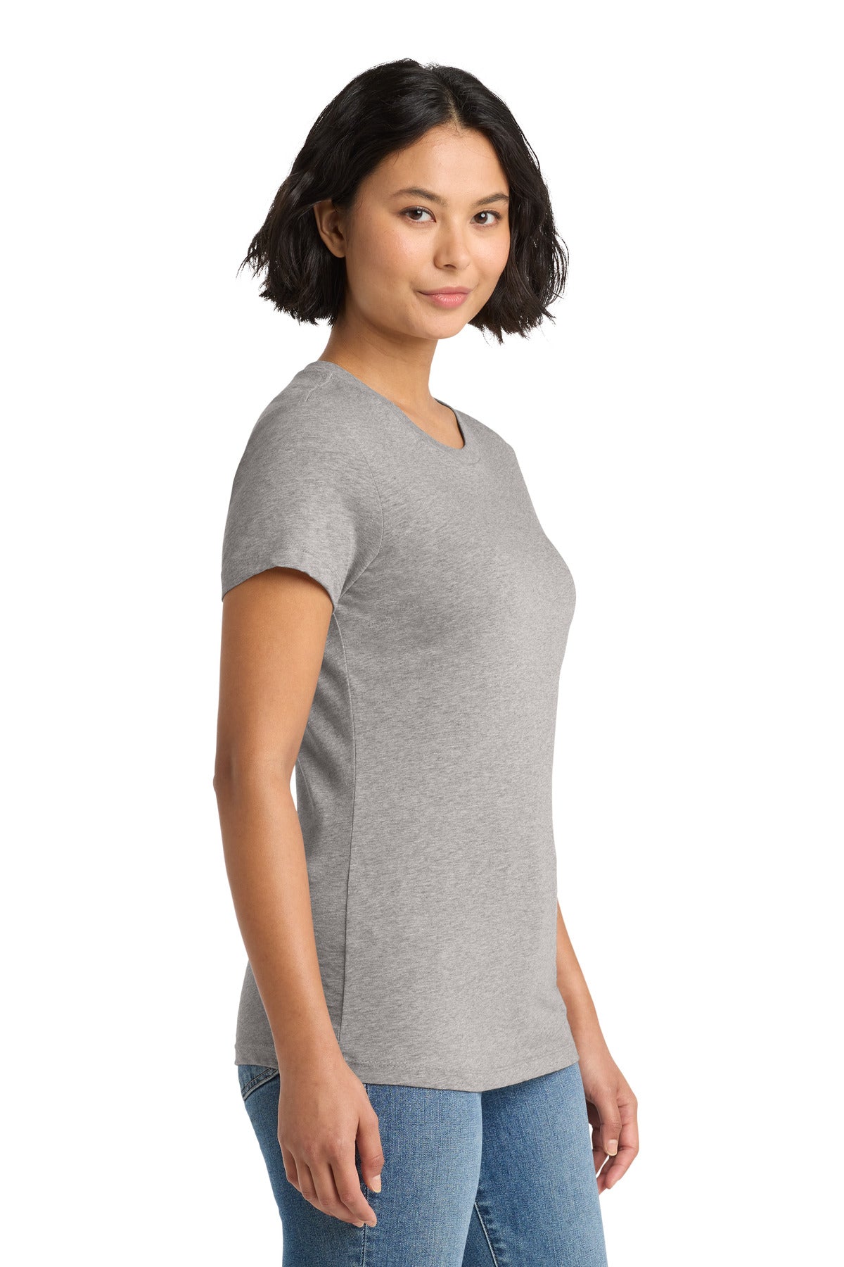 Hthrd Steel District Women's Perfect Weight Tee. DM104L