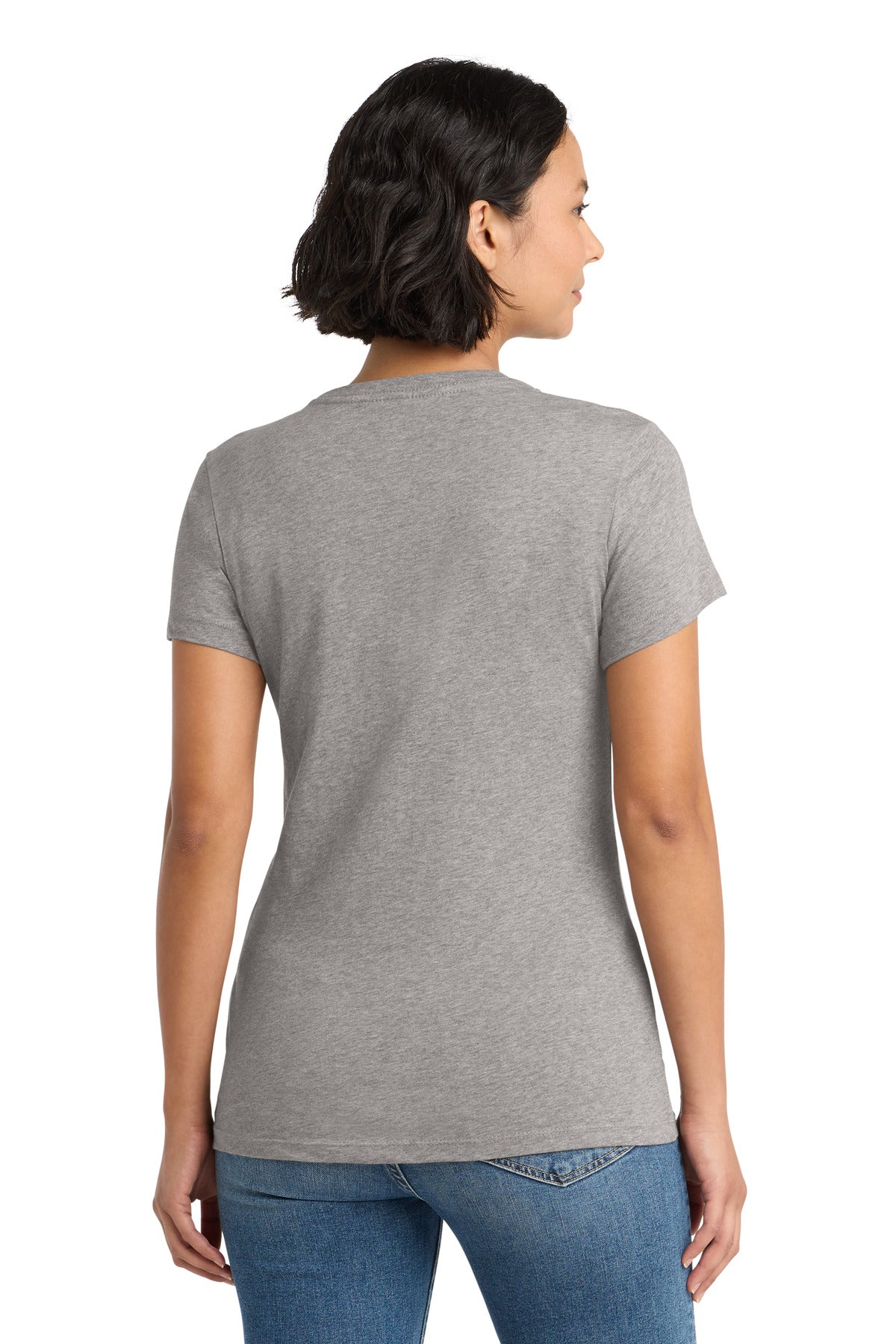 Hthrd Steel District Women's Perfect Weight Tee. DM104L