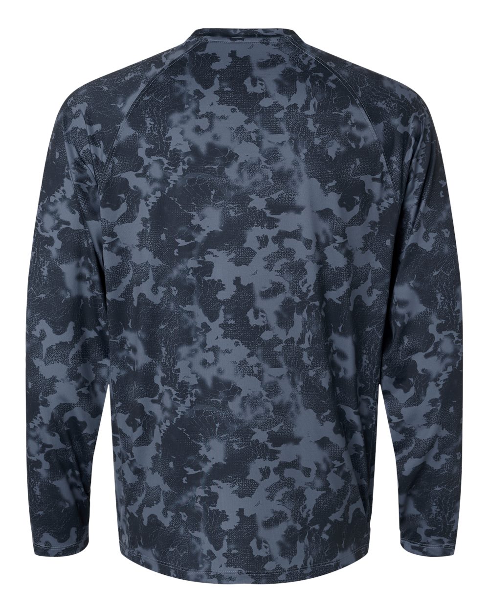 Huk H1200718 Men’s Airweight Ks Printed Crewneck Pullover - Stormy Blue