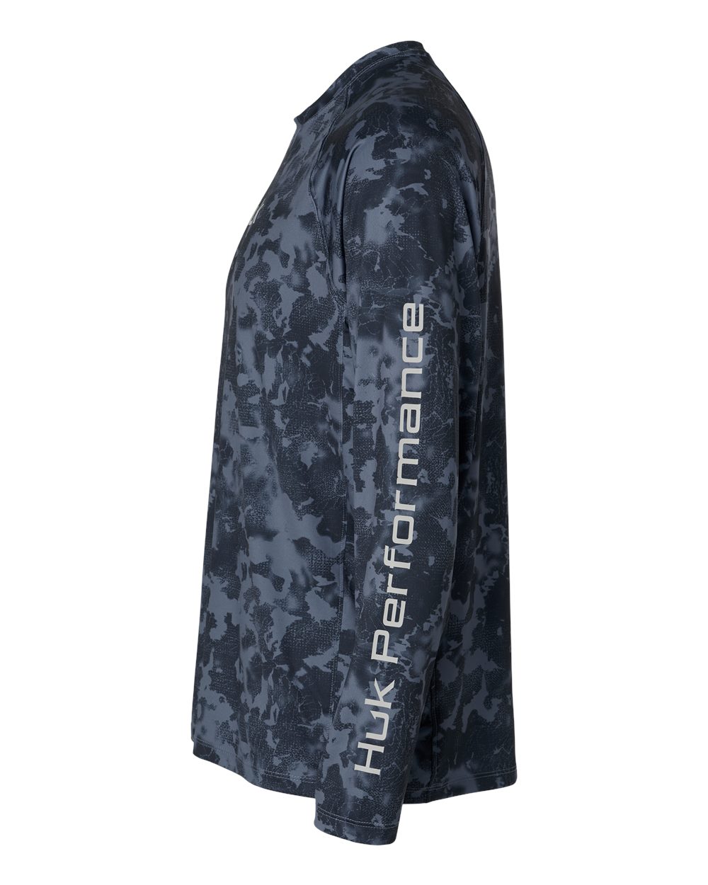 Huk H1200718 Men’s Airweight Ks Printed Crewneck Pullover - Stormy Blue