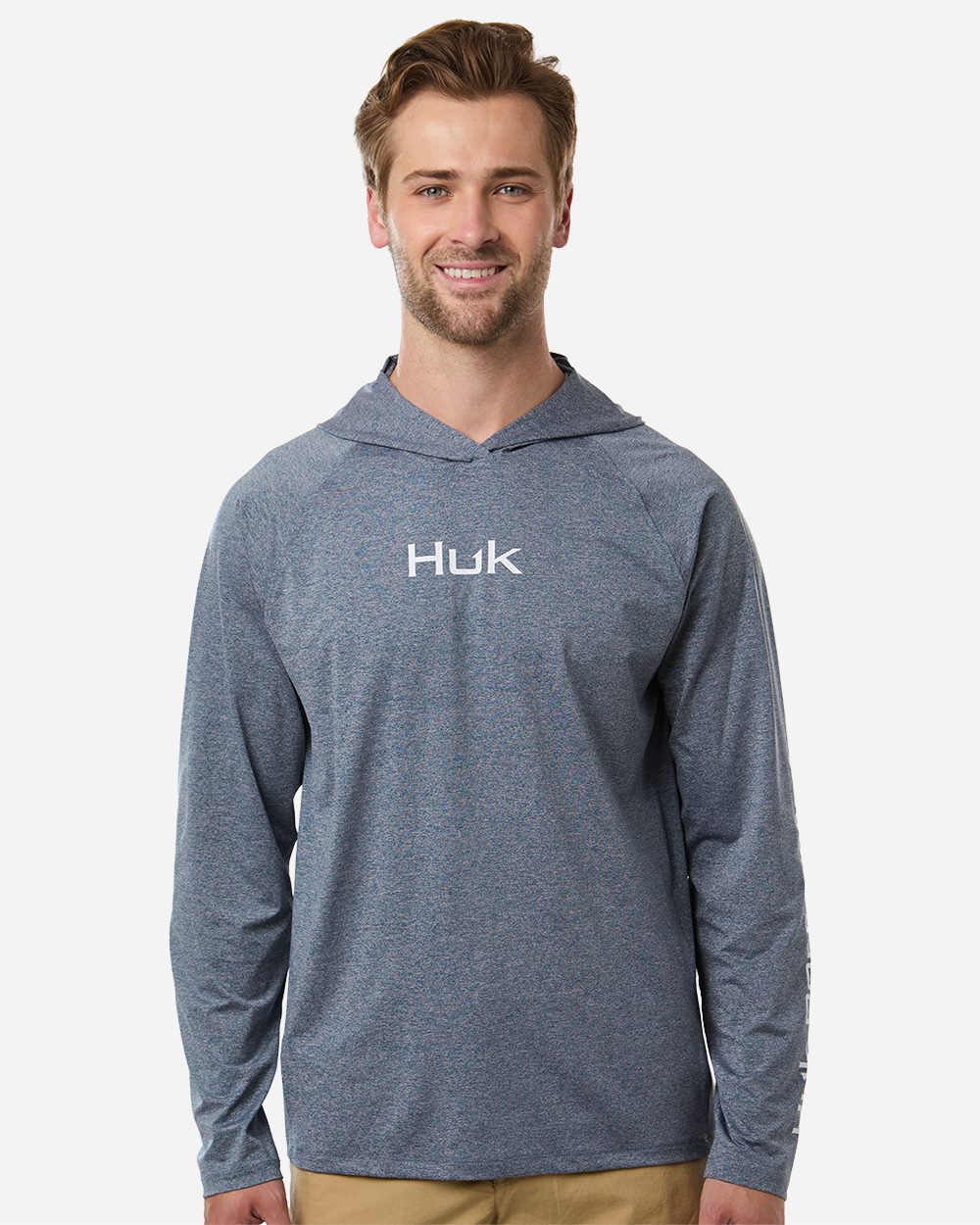 Huk H1200737 Men’s Airweight Hooded Pullover