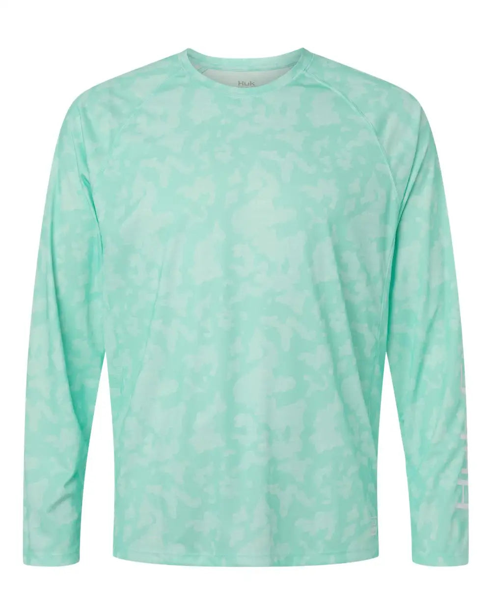 Huk H12l0017 Men’s Lopro Running Lakes Long Sleeve T-shirt - Beach Glass - Adult s